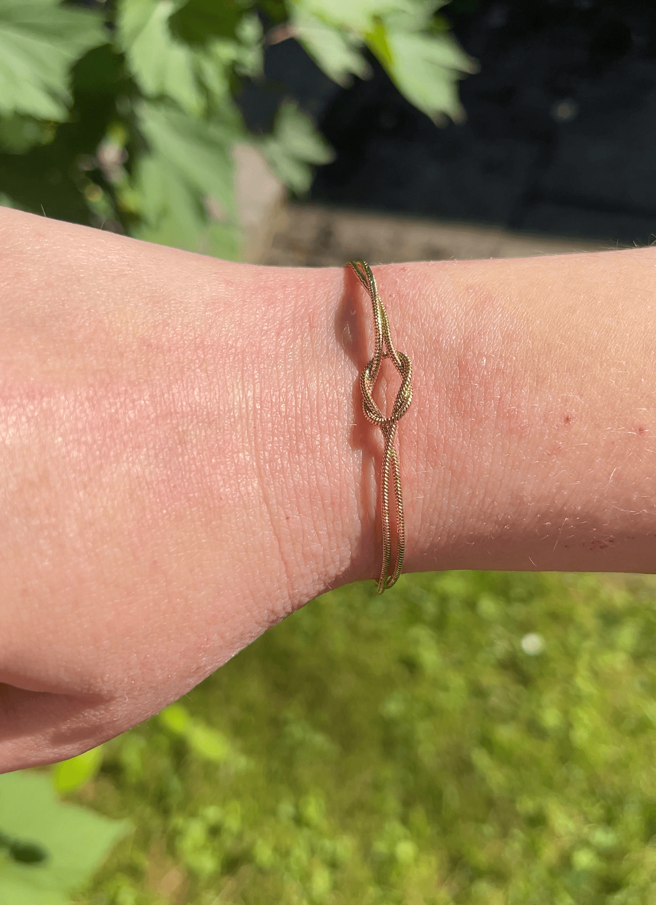 Liebesknoten Armband