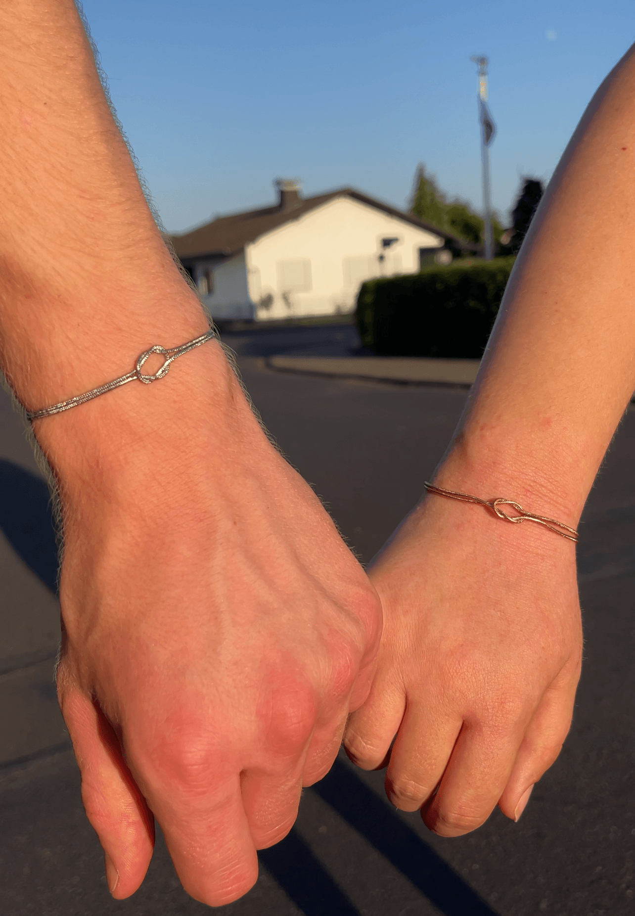 Liebesknoten Armband