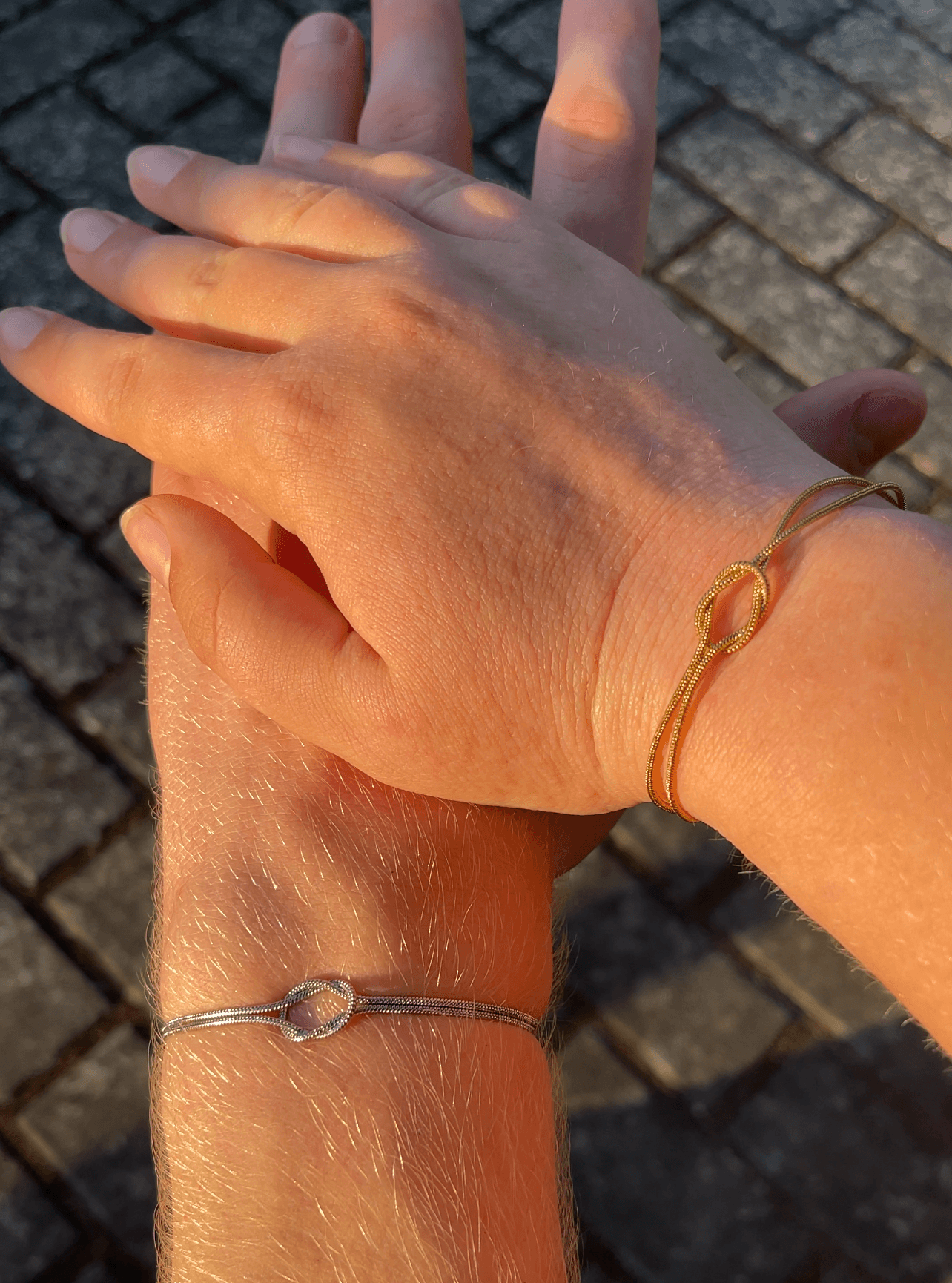 Liebesknoten Armband
