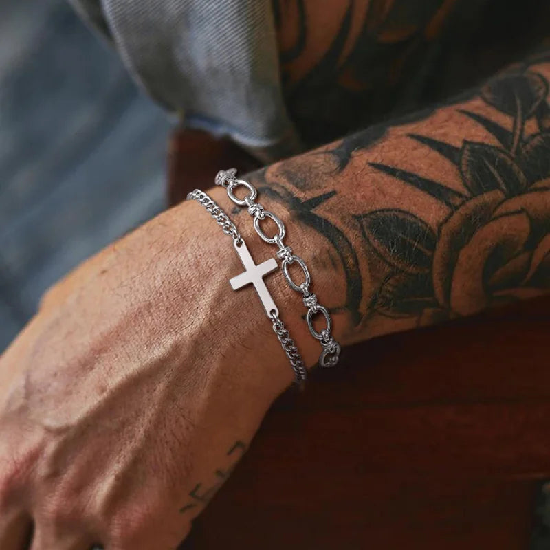Kreuz Armband