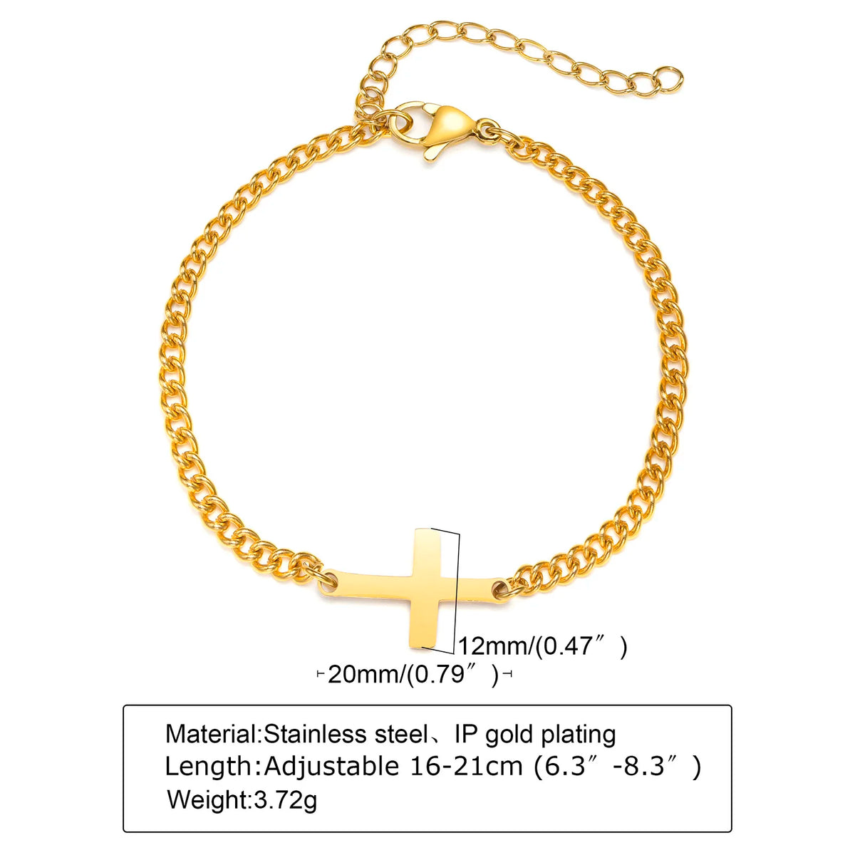 Kreuz Armband