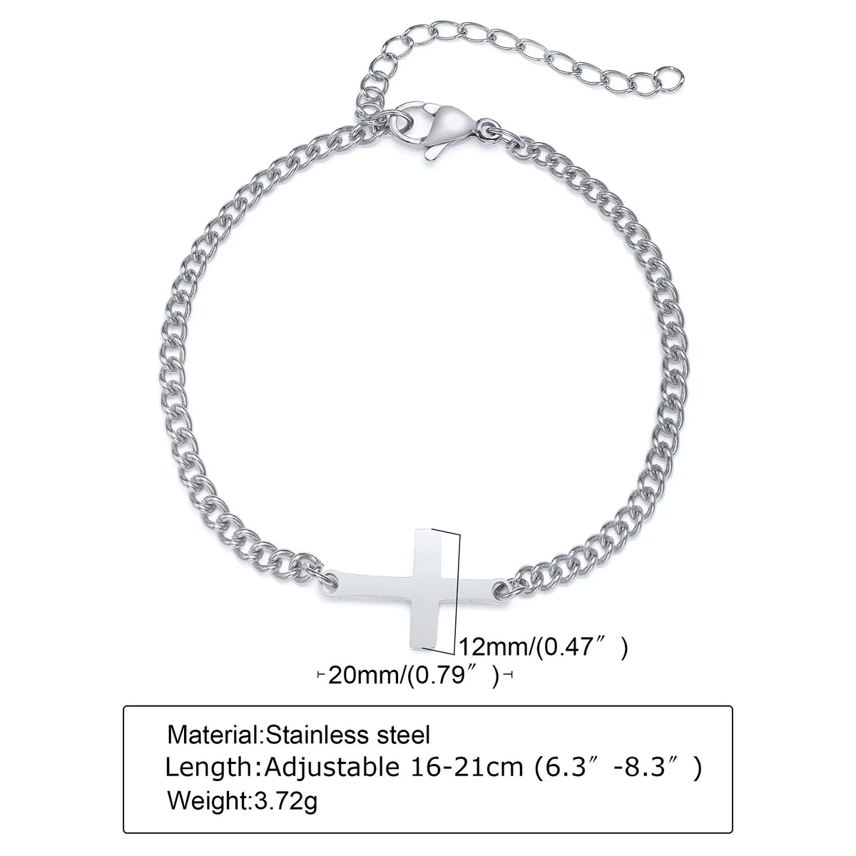 Kreuz Armband