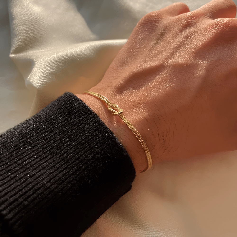 Liebesknoten Armband